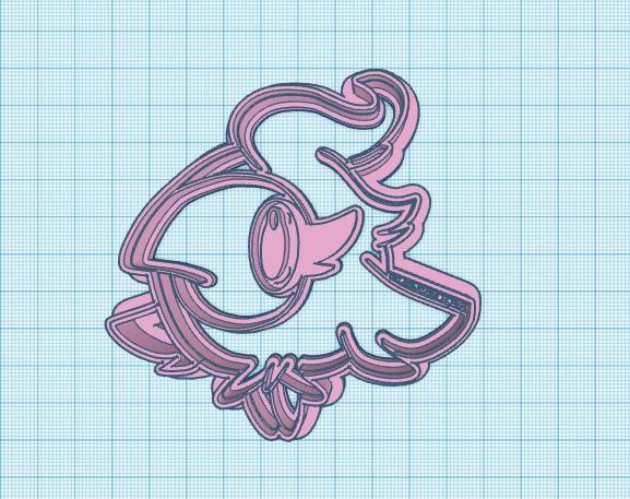 Pokemon: Spritzee Cookie Cutter