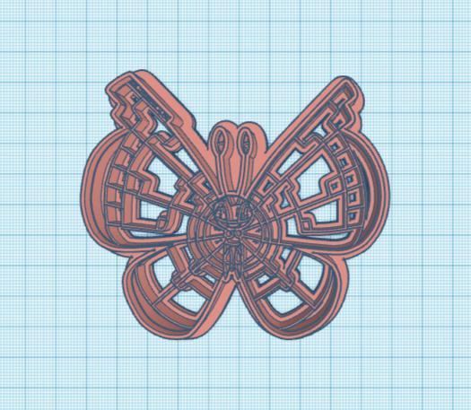 Pokemon: Vivillon Cookie Cutters