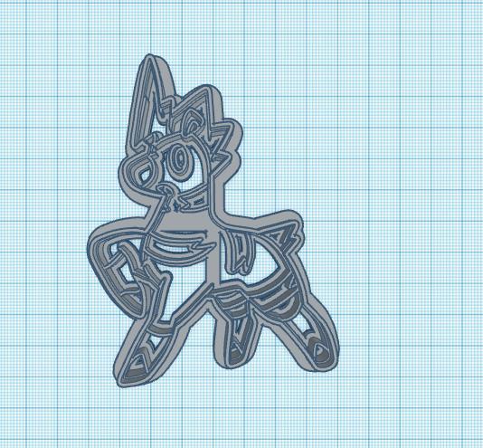 Pokemon: Blitzle Cookie Cutter