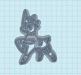 Pokemon: Blitzle Cookie Cutter