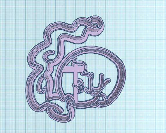 Pokemon: Musharna Cookie Cutter