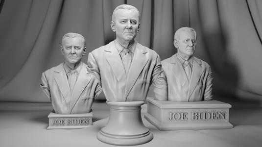 Joe Biden Bust Sculpture