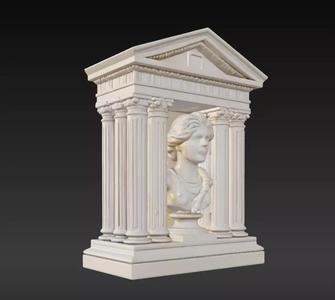 Ancient Greek Wall Relief Decor Series 3