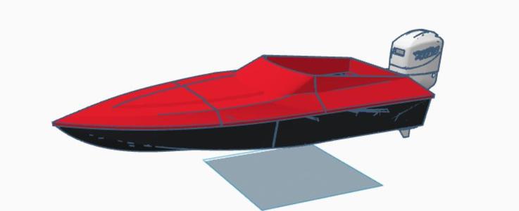 Rc speed boat 