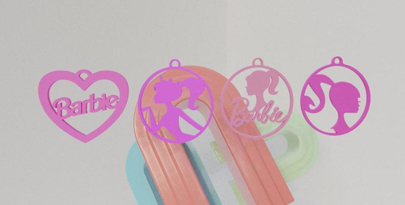 Barbie earrings