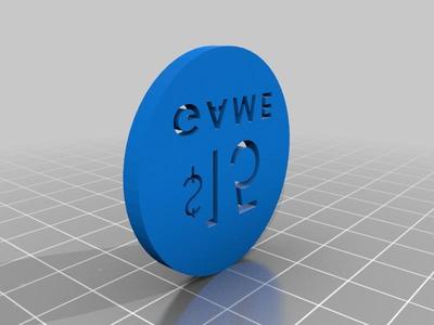 $15 game token