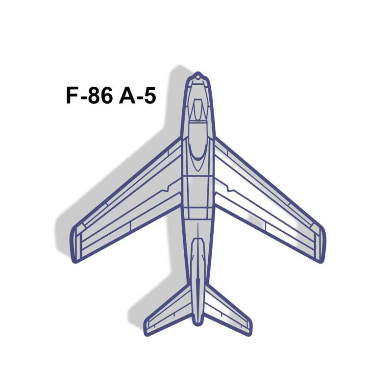F-86 A-5 Sabre Wall Art