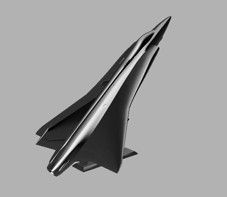 Saab 35 Draken desktop model