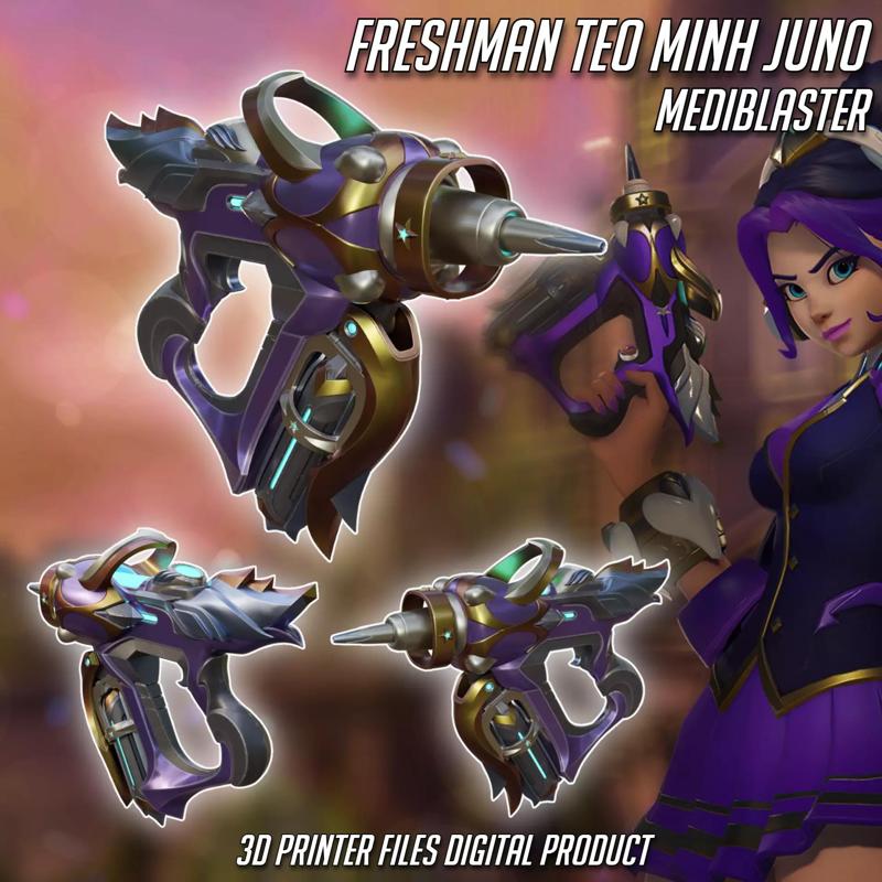 Teo Minh Juno Cosplay Mediblaster OverWatch 2