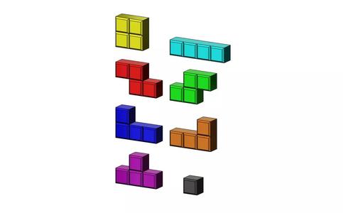 Tetrise blocks