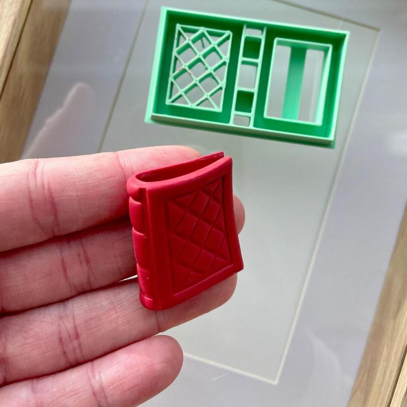 polymer clay cutter #71 (book)