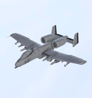 Fairchild Republic A-10 Thunderbolt II.