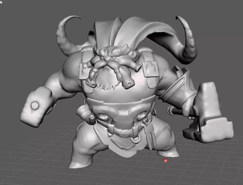 Ornn League of legends 3D Model
