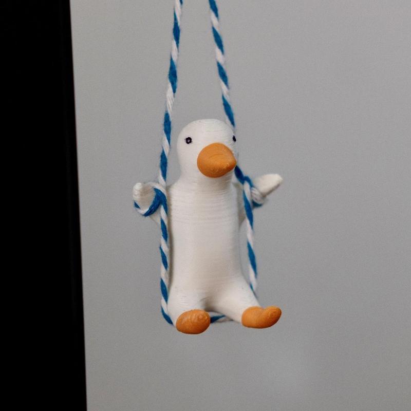 Swingy - The 3D printer swinging duck guardian