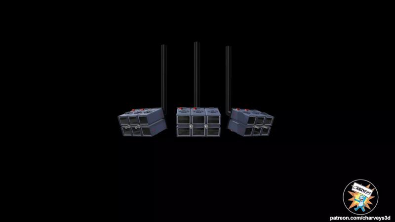 Star Wars Death Star Detention Block Cameras for action figures