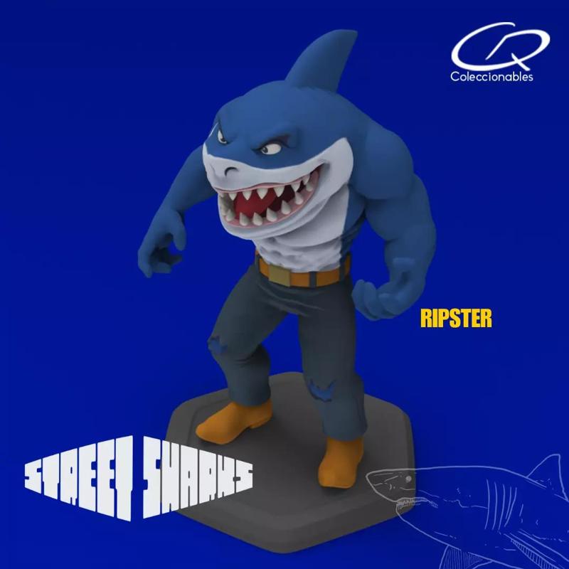 Street Sharks - Ripster - Full Figure