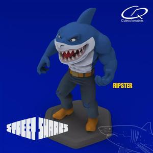 Street Sharks - Ripster - Full Figure