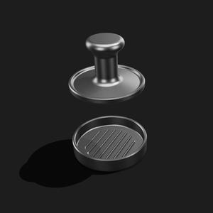 Hamburger Mold - 3D Model for Printing