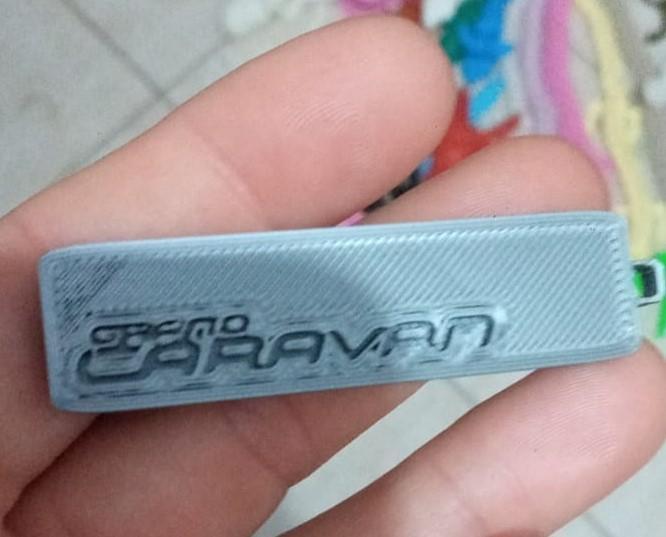 Dooge Caravan key ring