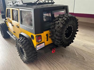 Rancher 110+mm spare tire mount   