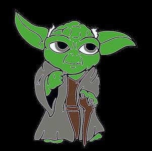 Badge chibi Yoda