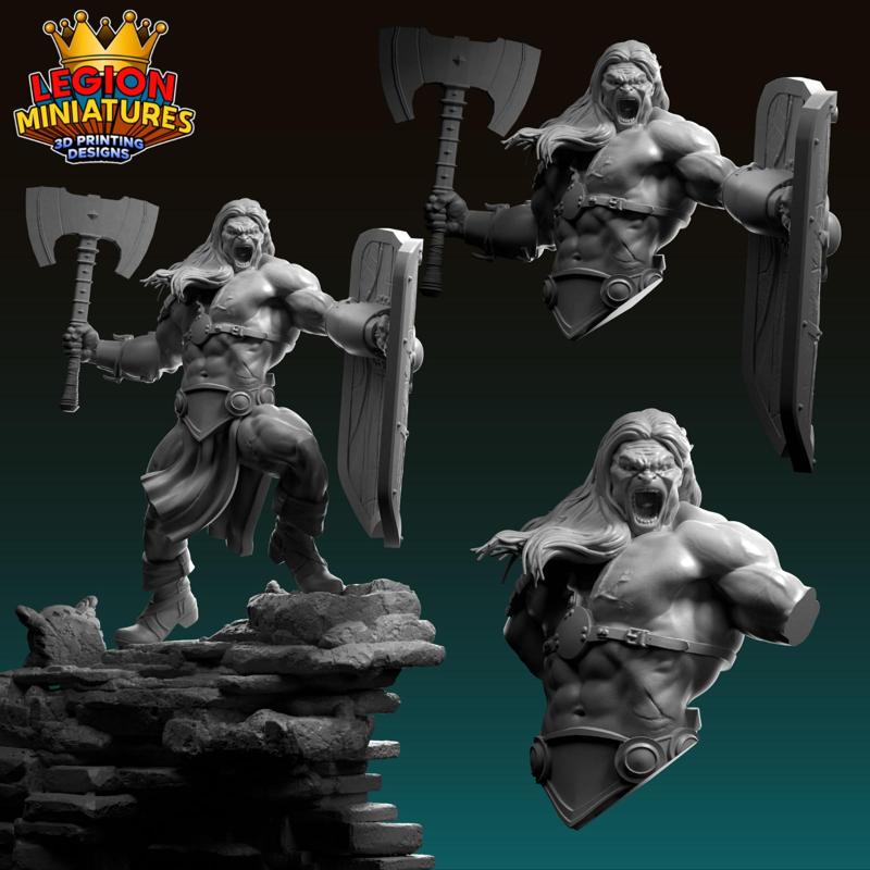 Halgar berserker warrior