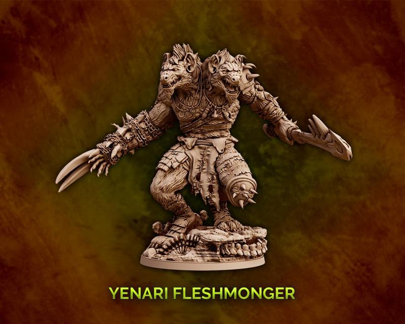 Yenari Fleshmonger - Two-headed Beast