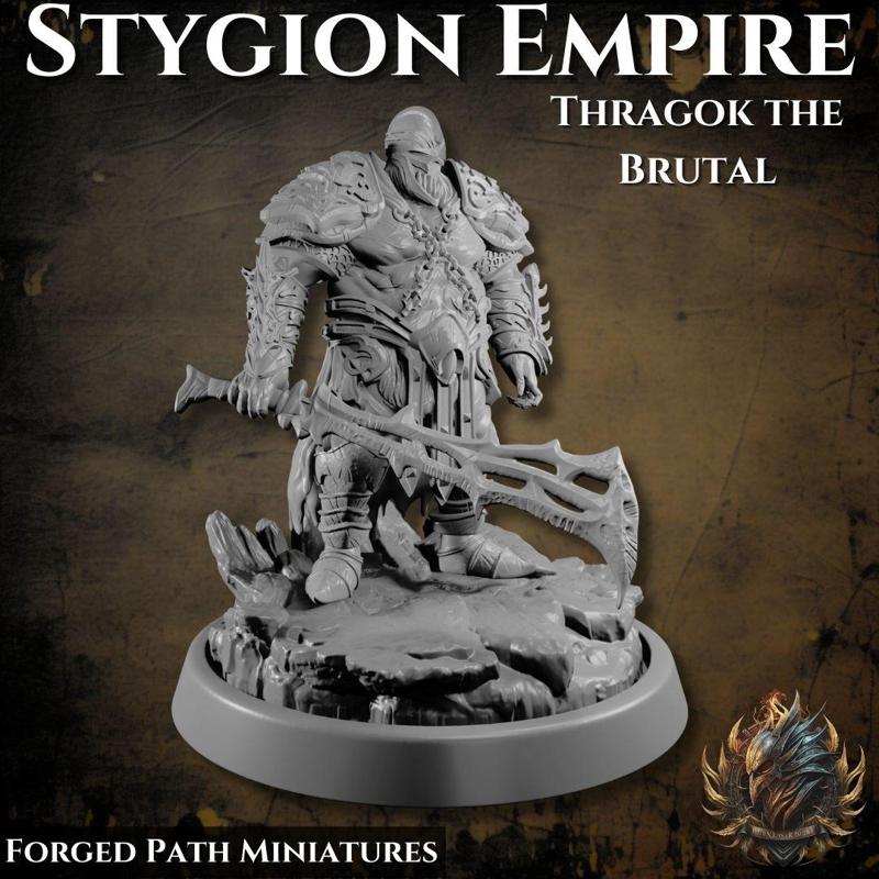 Thragok the Brutal - Demon Brute - Evil Creature Warrior