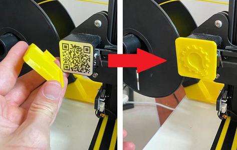 Ender 3 V2 QR Code Cover