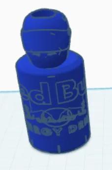 red bull F1 and energy drink bead   