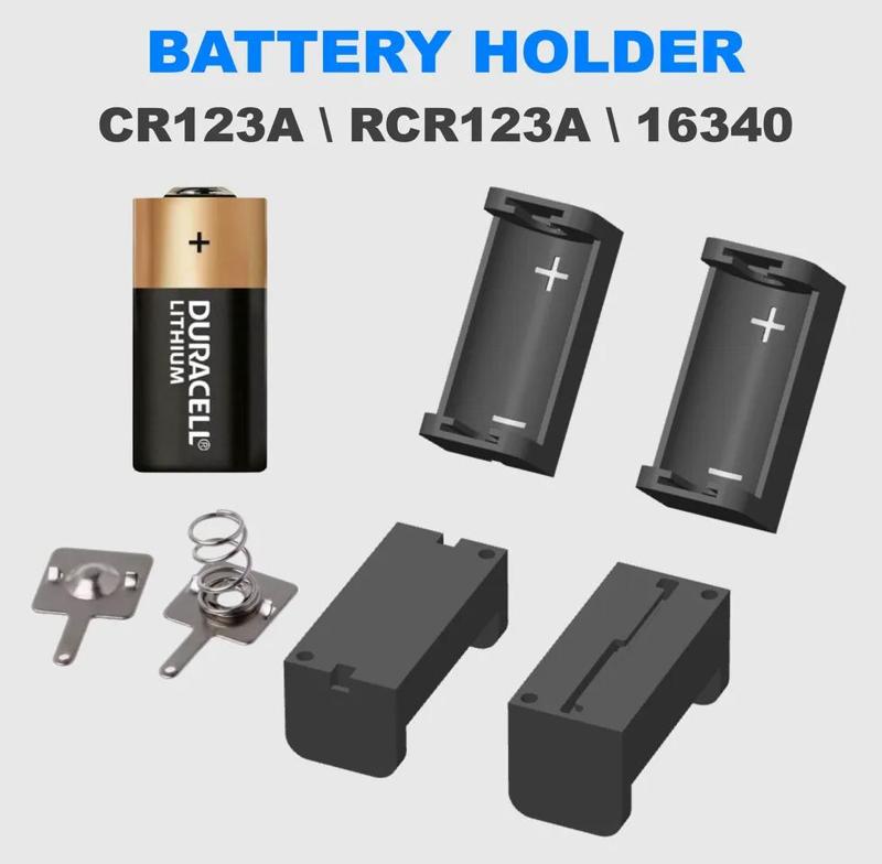 Battery Holder CR123A \ RCR123A \ 16340   