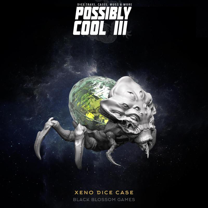 T3DC03 Xeno Dice Case Box :: Possibly Cool Dice Tower 3