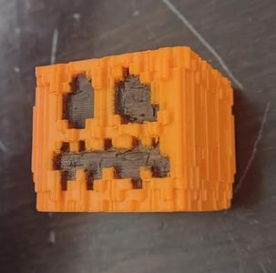 Minecraft Carved Pumpkin   