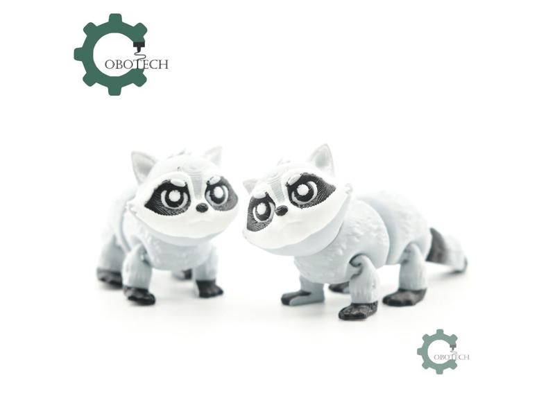 Cobotech Articulated Grumpy Raccoon