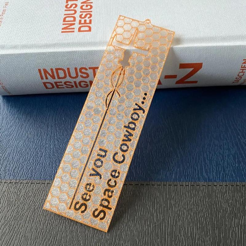 Cowboy Bebop inspired bookmark - Version 03   