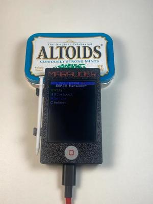 Cheep yellow display (CYD) Marauder case   