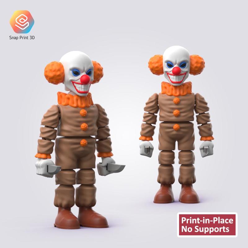 Flexi Articulated halloween joker