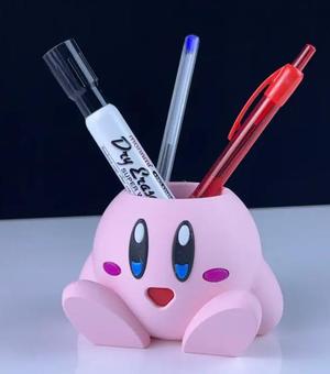 Kirby pen holder