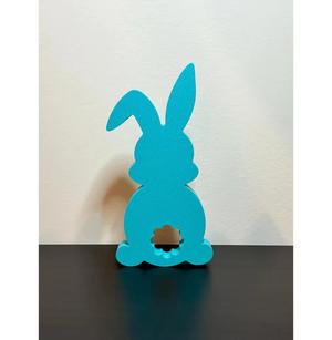 Easter bunny statue decoration   