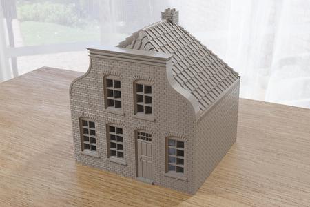 Dutch Neck Gable House (Hals Gevel)