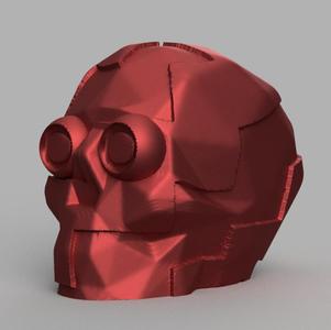 skull square