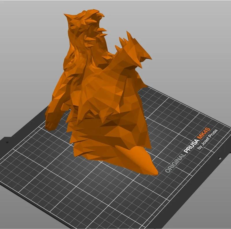 Dragon head dice tower   