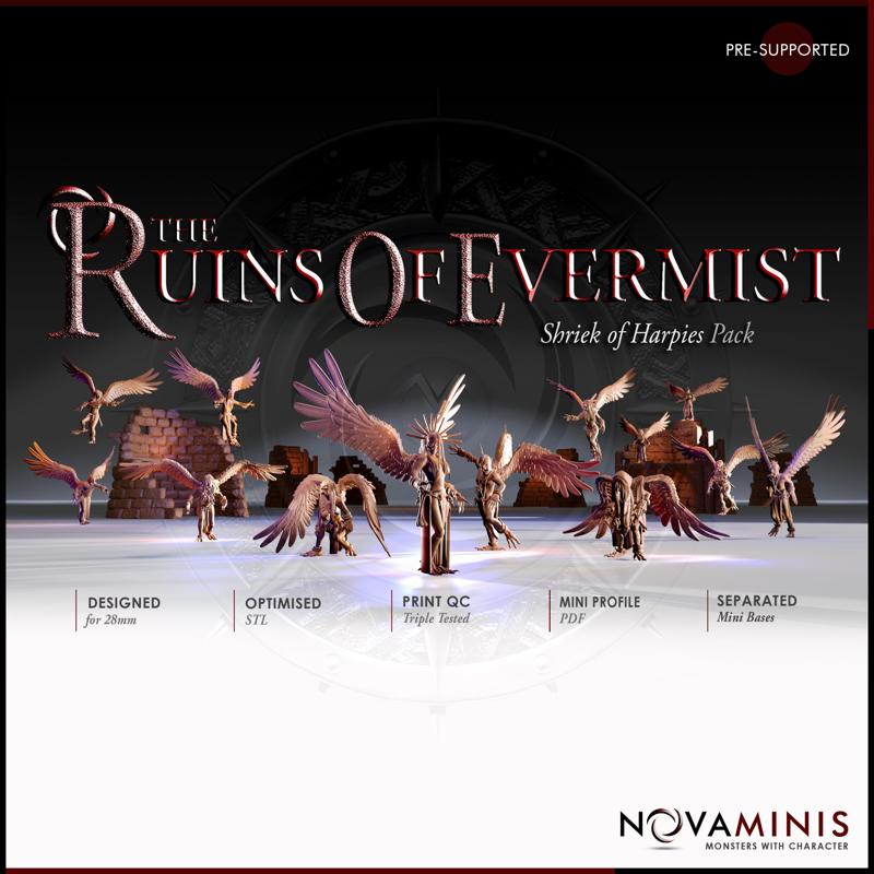 Ruins of Evermist: Shriek of Harpies
