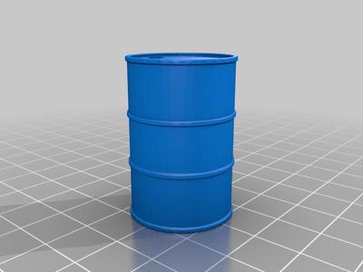 45 Gallon Drum 1_25 Scale