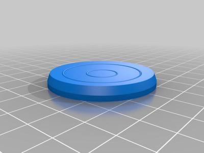 Steam Controller "Chell" style touch pad cover