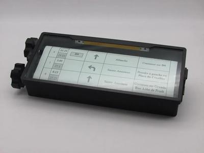 RoadBook box for motorbike   