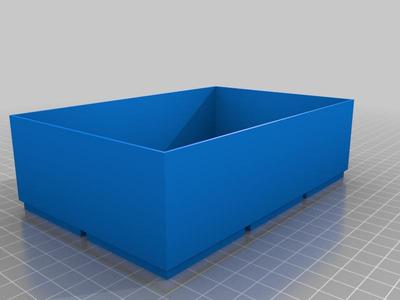 Customizable storage system with stackable boxes