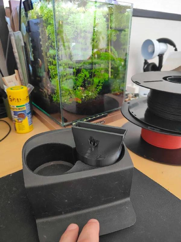 Cup holder to phone holder adapter   