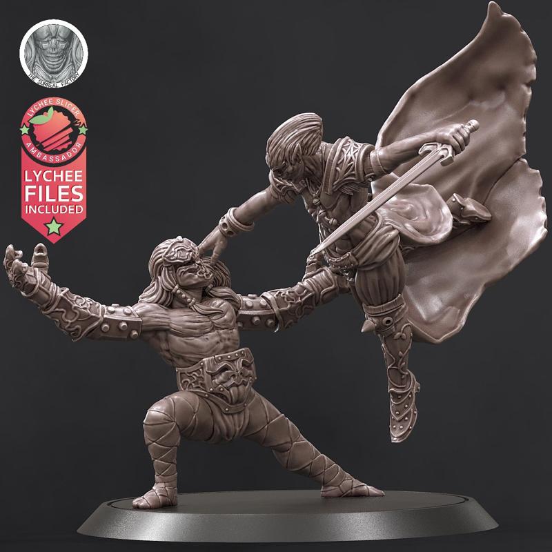 Kranag vs Gaban Duel