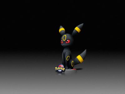 Umbreon - Eevee evolution-POKÉMON FIGURINE - 3D PRINT MODEL